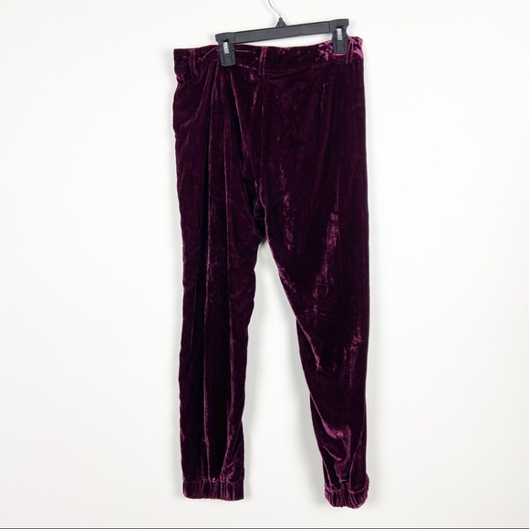 Parker Morgan Velvet Pants in Cordovan Sz 2 - Picture 10 of 10